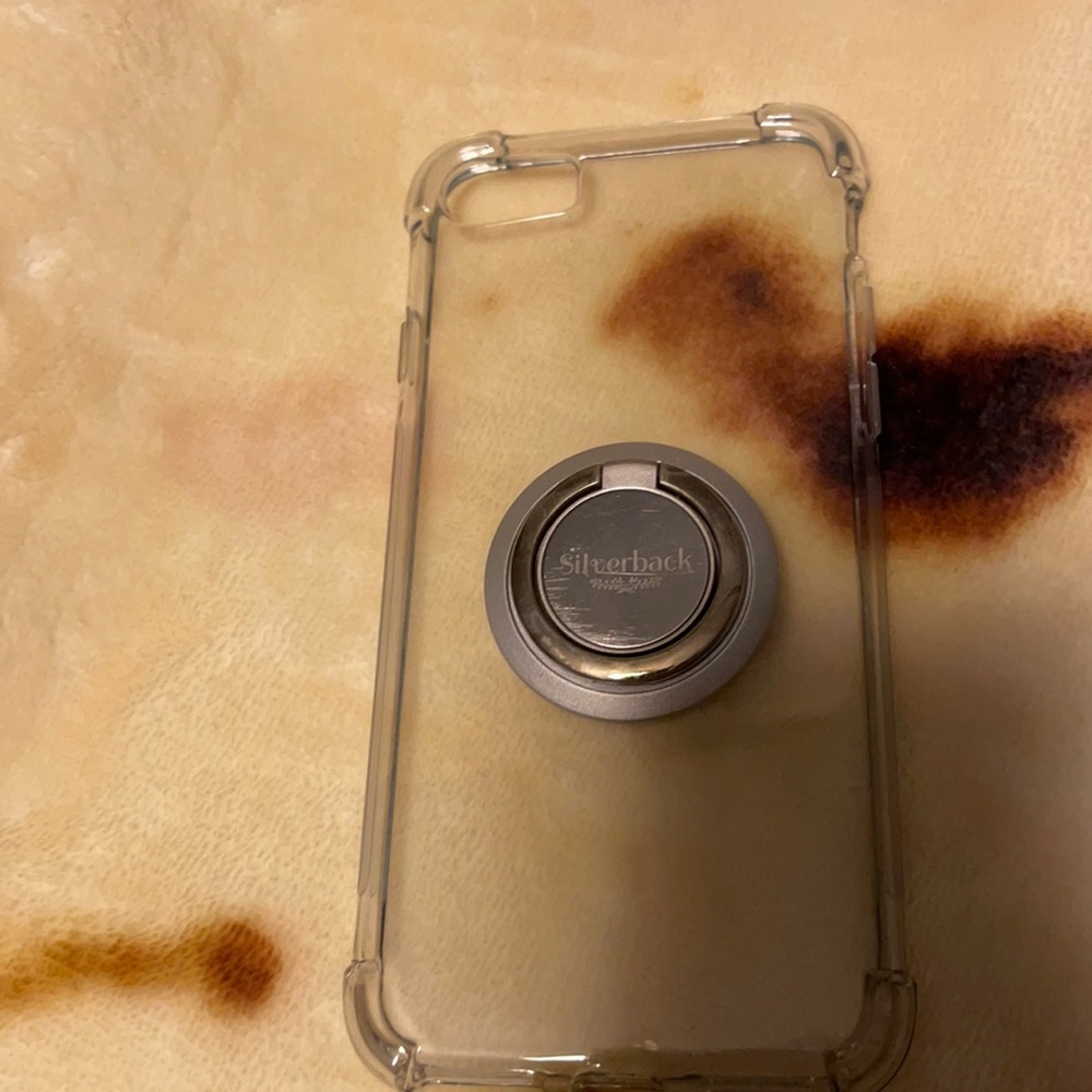 Clear iPhone case